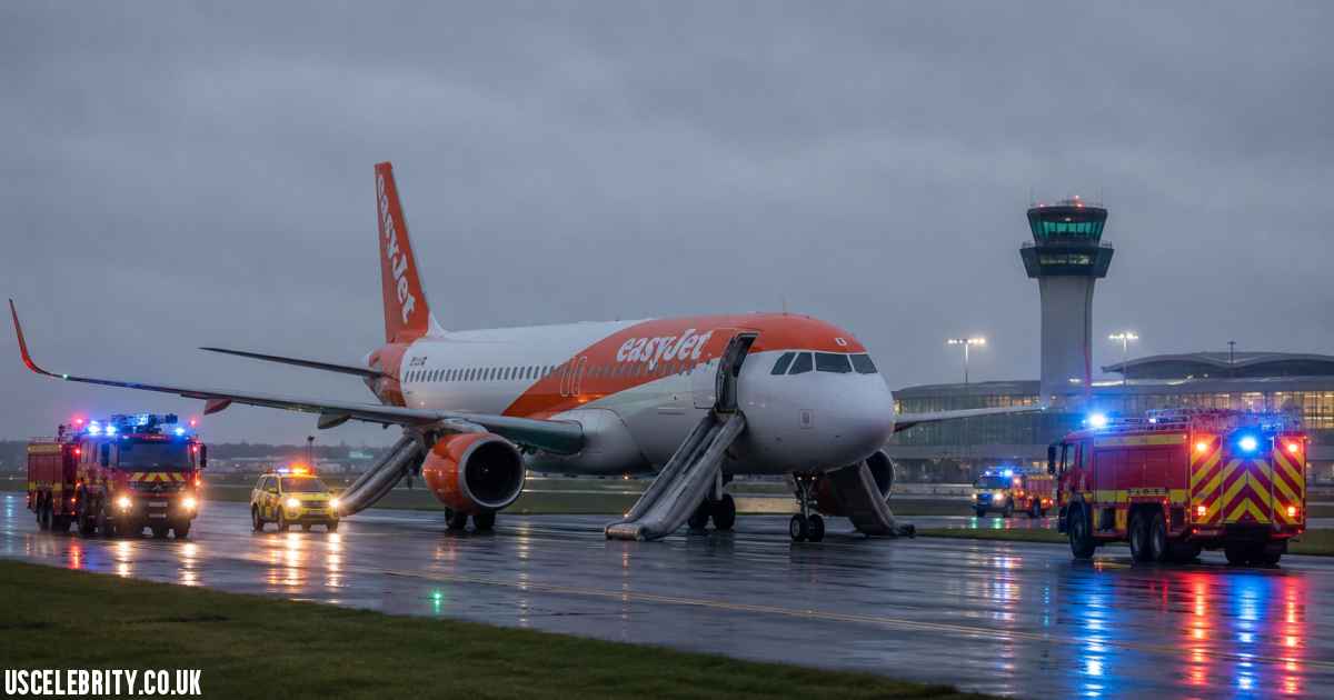 EasyJet Flight U2238 Emergency Landing Newcastle