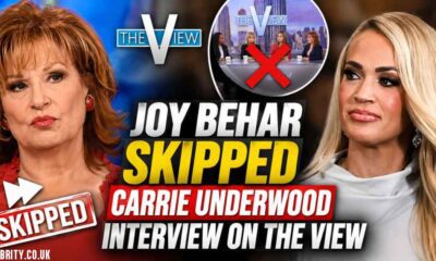 Joy Behar Skipped Carrie Underwood Interview on The View