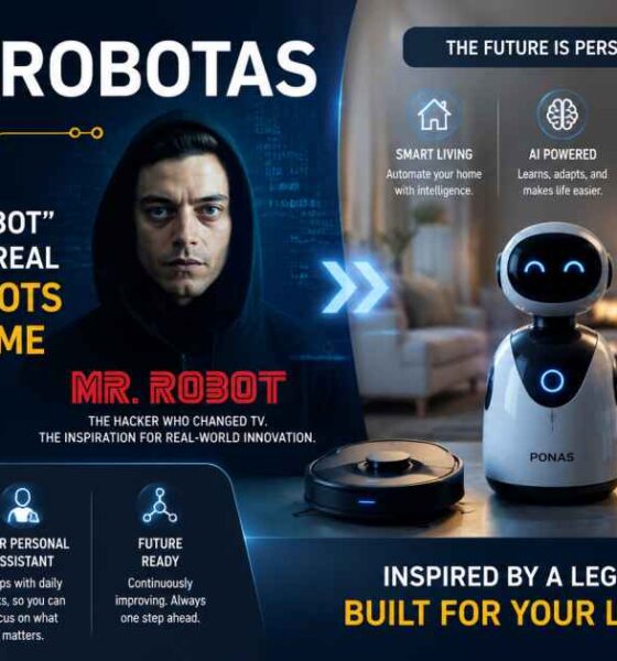 Ponas Robotas: From “Mr. Robot” TV Legend to Real Smart Robots