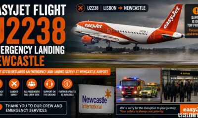 EasyJet Flight U2238 Emergency Landing Newcastle: Full Incident Report