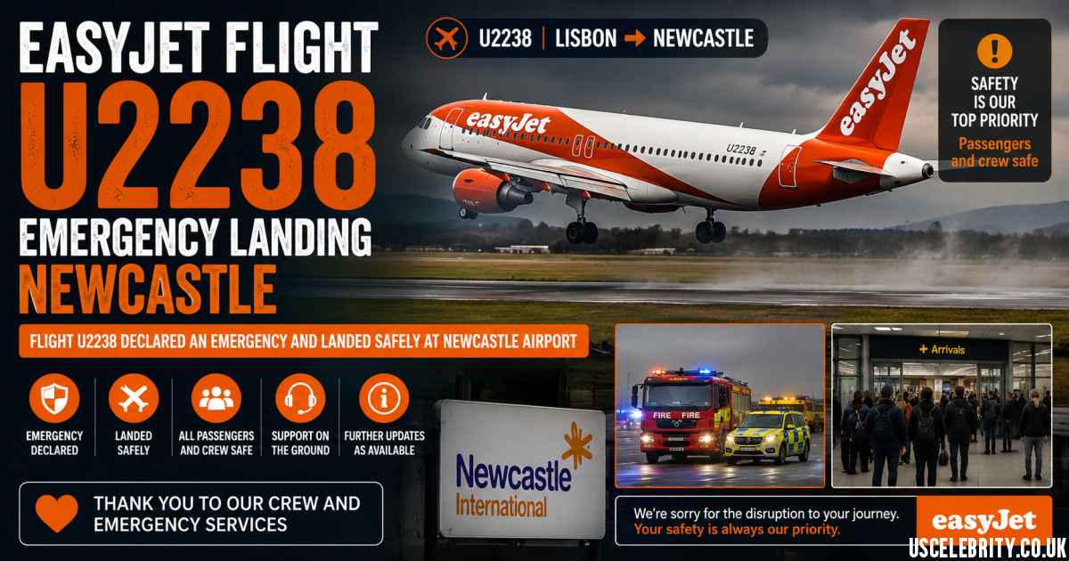 EasyJet Flight U2238 Emergency Landing Newcastle: Full Incident Report