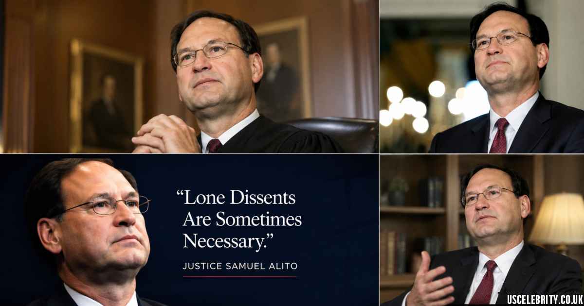 Samuel Alito Lone Dissent: The Supreme Court Justice Who Stood