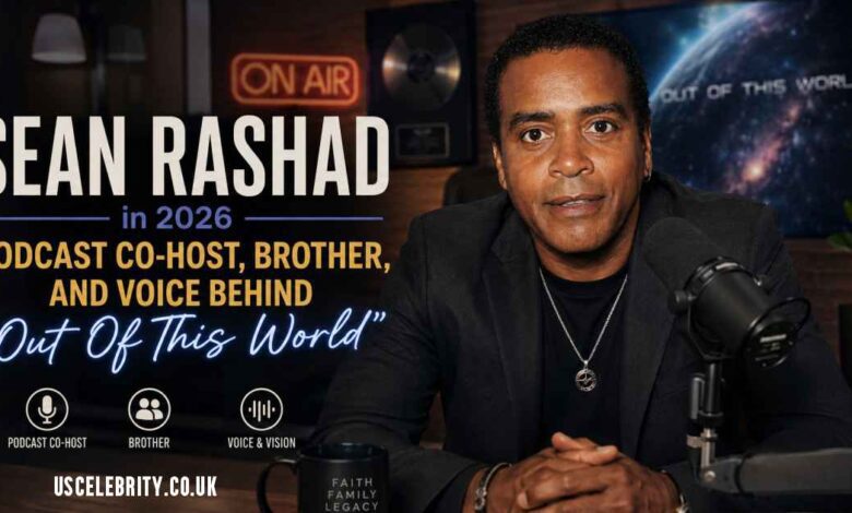 In 2026, Sean Rashad is a voice behind “Out Of This World”
