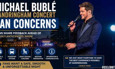 Michael Buble Sandringham Concert Fan Concerns